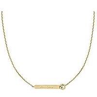 Armani Exchange Armani Exchange Womens Stainless Steel Id Necklace, Axg0176710