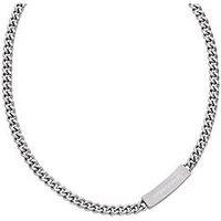 Emporio Armani Emporio Armani Mens Stainless Steel Id Necklace, Egs3303040