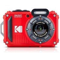 Kodak Pixpro Wpz2 16Mp 4X Zoom Tough Compact Camera - Red - Camera Only