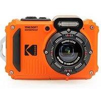 Kodak Pixpro Wpz2 16Mp 4X Zoom Tough Compact Camera - Orange - Camera Only