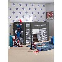 Julian Bowen Nova Anthracite Midsleeper Bed With Grey Star Tent