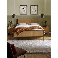 Julian Bowen Sia Oak Effect Bed