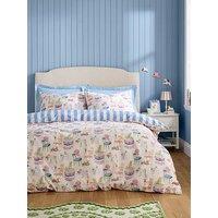 Cath Kidston Hackney Dogs Blue 100% Cotton Duvet Set