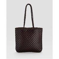 Ellyla Rhia Loose Weave Tote - Brown