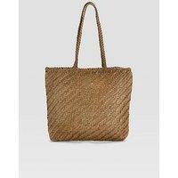 Ellyla Rhia Loose Weave Tote - Beige
