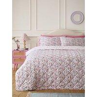 Cath Kidston Pearly Queen Ditsy Pink Bedspread 150X200
