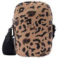 Fiorelli Effie Webbed Phone Crossbody - Brown