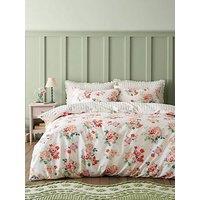 Cath Kidston Floral Bunches Green 100% Cotton Duvet Set