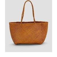 Ellyla Amora Small Woven Shoulder Bag - Yellow