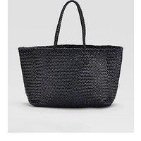 Ellyla Amora Large East West Woven Tote - Blue