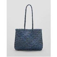 Ellyla Ari Woven Tote - Blue