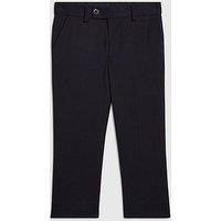 River Island Mini Boys Tailored Suit Trousers - Navy