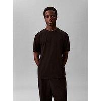 Calvin Klein Embroidered Logo T-Shirt - Black
