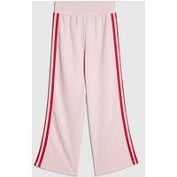 River Island Older Girls Red Side Striped Joggers - Pink