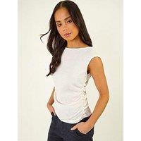 Roman Petite Textured Stretch Top