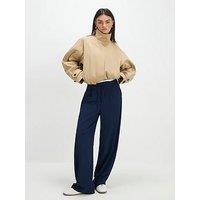 River Island Tailored Elasticated Jogger Trousers - Navy