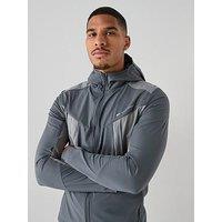 Monterrain Mens Dynamic 2.0 Woven Hoody - Grey