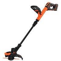 Black & Decker Black+Decker Bcstr918D1-Gb 18V Powerconnect Cordless Strimmer 25Cm Blade Trimmer Kit - 2.0Ah Battery
