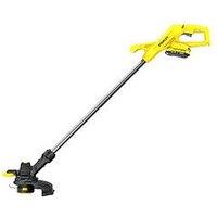 Stanley Fatmax Sfmcst925M1-Gb 18V V20 25Cm String Trimmer Kit - 2.0Ah Battery, Charger, Edging Guide Wheel