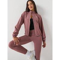 Gym King Womens 365 Woven Windbreaker - Brown