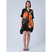 Religion Jade Floral Print Tunic - Orange