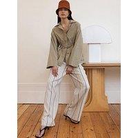 Vi.Ve.Re Martina Poplin Jacket - Beige
