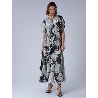 Religion Ara Maxi Occasion Dress - Black