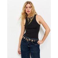 New Look Jersey Racer Bodysuit - Black