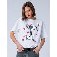 Religion Bella Relaxed T-Shirt - White