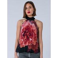 Religion Lauren Halter-Neck Top - Pink