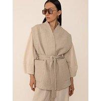 Vi.Ve.Re Alruna Waistcoat - Cream