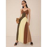 Vi.Ve.Re Gisela Colour Block Dress - Multi