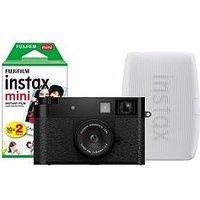 Fujifilm X-Hf1 Black Digital Camera Bundle With Instax Mini Link 3 White + 20 Shot Film