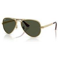 Ray-Ban Ray Ban Aviator Max Pilot Sunglasses - Gold