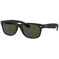 Ray-Ban Ray Ban New Wayfarer Square Sunglasses - Black