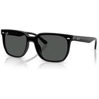 Ray-Ban Ray Ban 0Rb4466D Square Sunglasses - Black