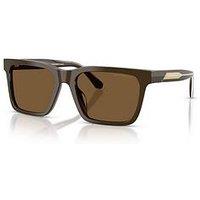 Emporio Armani 0Ea4262U Square Sunglasses - Brown