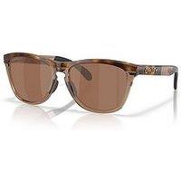 Oakley Frogskins Range Xl Round Sunglasses - Brown
