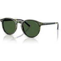 Polo Ralph Lauren 0Ph4236 Round Sunglasses - Brown