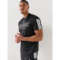 Adidas Sportswear Men'S House Of Tiro Wordmark T-Shirt - Black