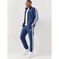 Adidas Sportswear Men'S 3 Stripes Tracksuits - Blue