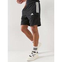 Adidas Sportswear Men'S House Of Tiro Cargo Shorts - Black