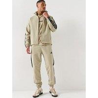 Adidas Sportswear Men'S 3 Stripes Tracksuits - Brown