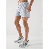 Adidas Mens Running Adi365 Essentials 5 Inch Shorts - Grey
