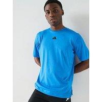 Adidas Mens Training Power T-Shirt - Blue