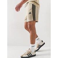 Adidas Sportswear Men'S Essentials Three Stripes Chelsea Shorts - Brown