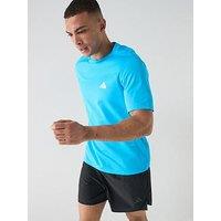 Adidas Mens Training Workout Essentials T-Shirt - Blue