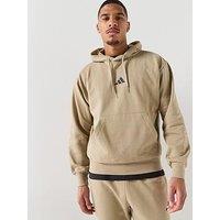 Adidas Sportswear Men'S Essentials Feelcozy Fleece Hoodie - Wonder Cargo