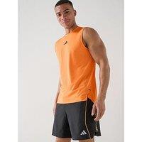Adidas Mens Training Power Tank - Orange