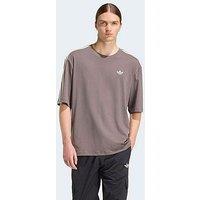 Adidas Originals Mens 3 Stripe T-Shirt - Brown